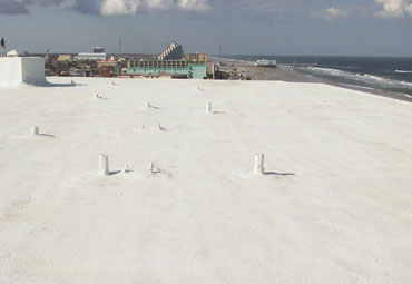 Cool roof coatings in Corona